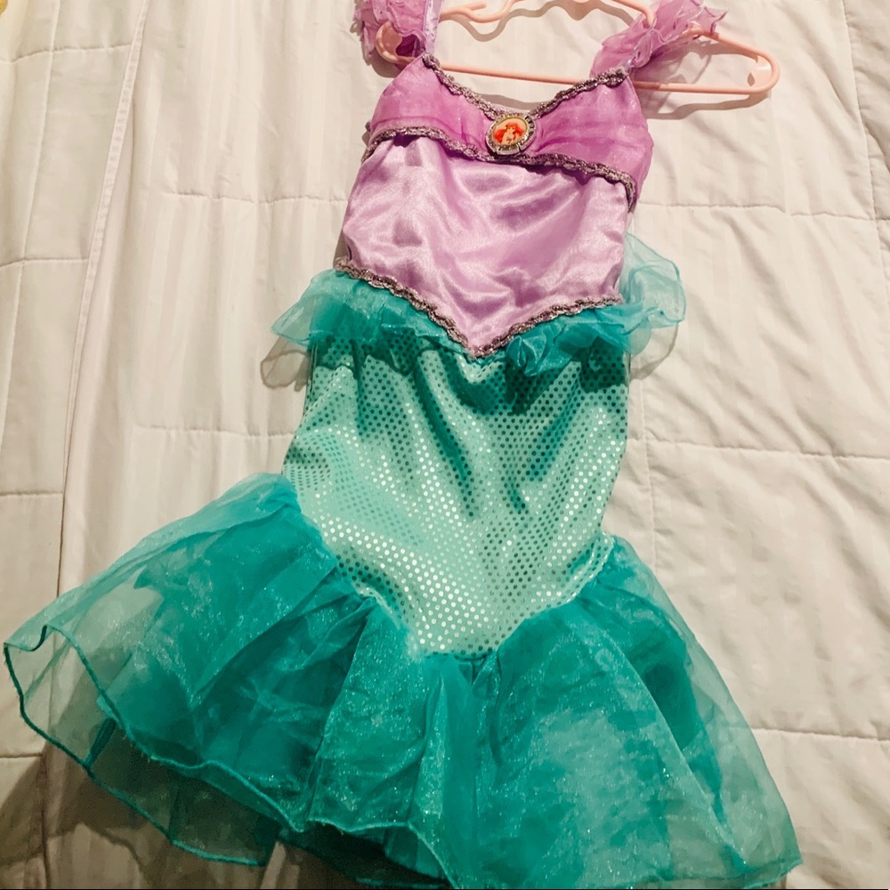 Disney Little Mermaid Ariel Costume SZ 2